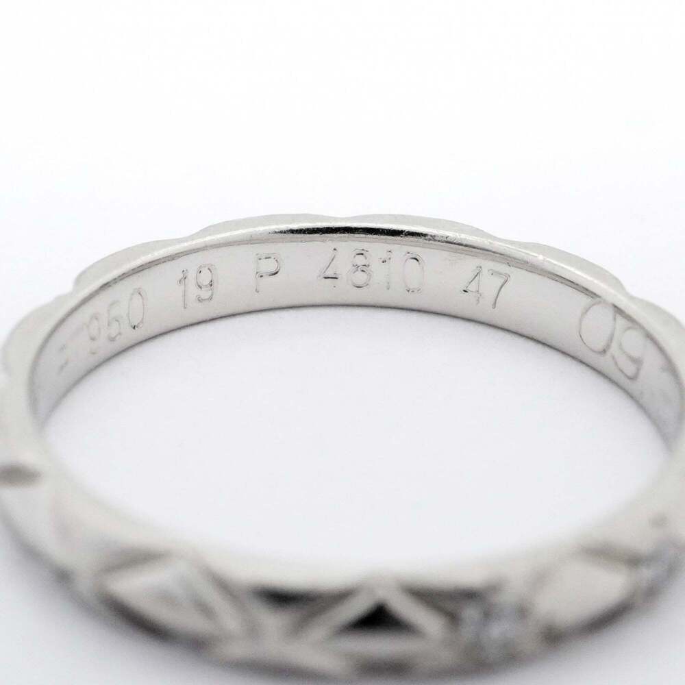 CHANEL Silver Diamond Ring - Picture 5 of 11